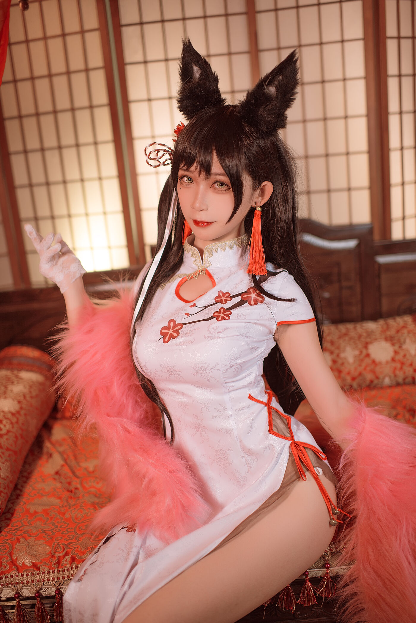 樱落酱 NO.005 爱宕新春旗袍 [16P]插图5